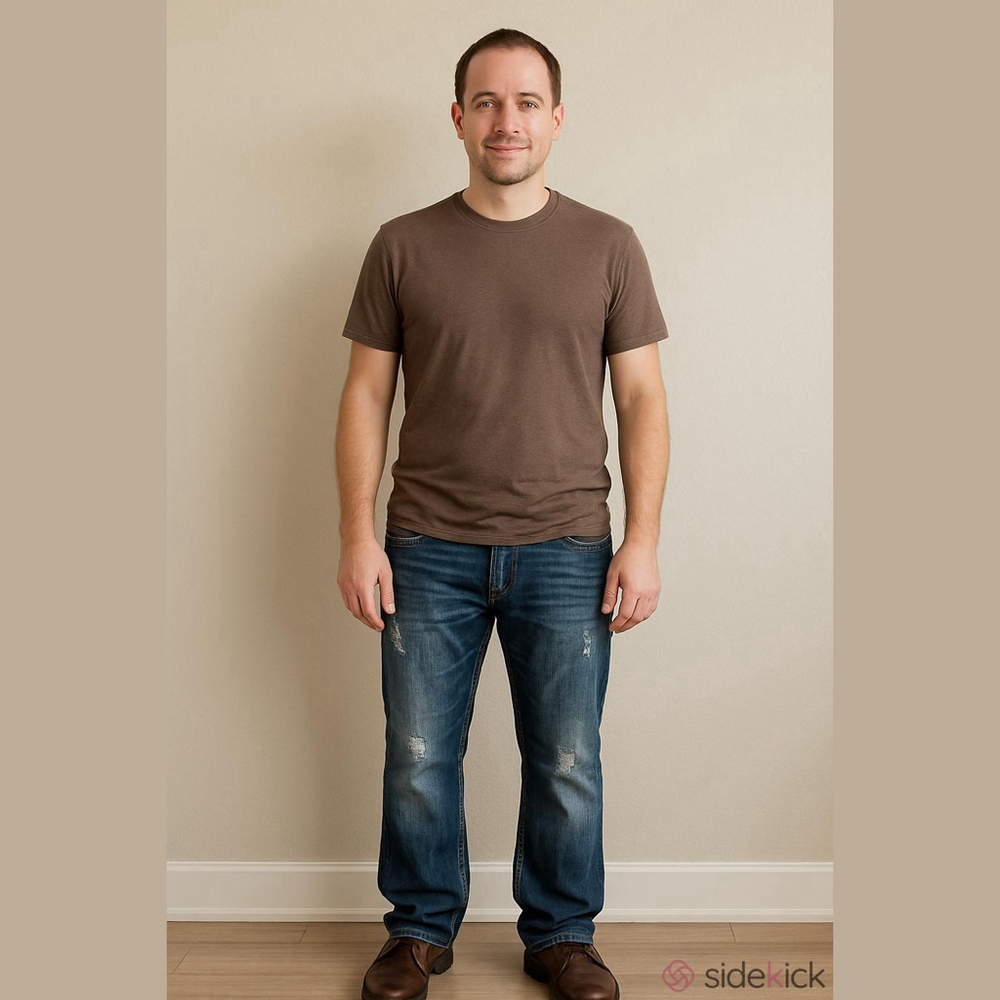 Rock Revival James Bootcut Men’s Jeans in Size 34